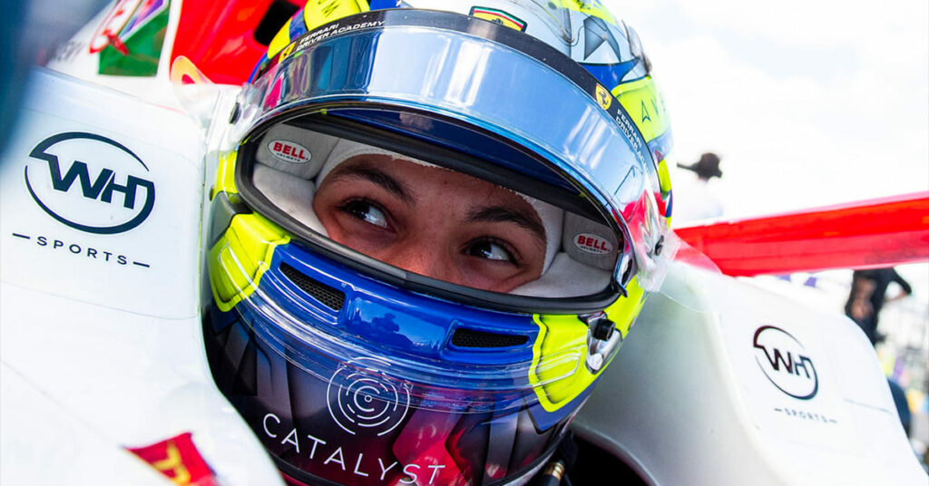 Oliver Bearman, Prema, Formule 2 2023 - ©️ Ferrari Driver Academy
