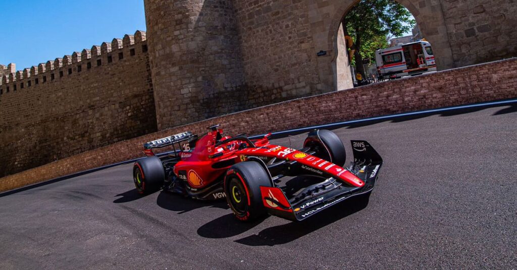 Charles Leclerc, Ferrari, Azerbaïdjan 2023 - ©️ Ferrari