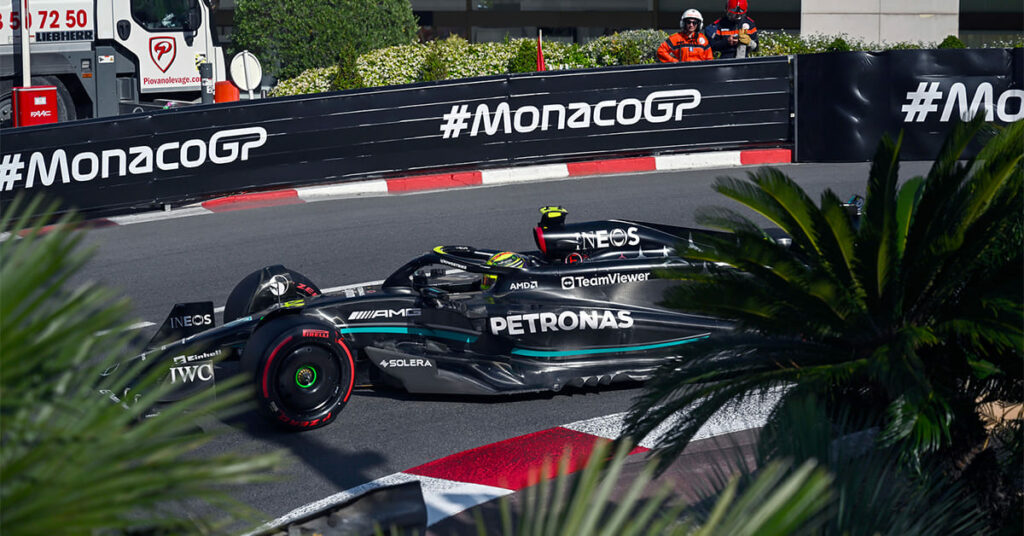 Hamilton, Mercedes, Monaco 2023 - ©️ Mercedes
