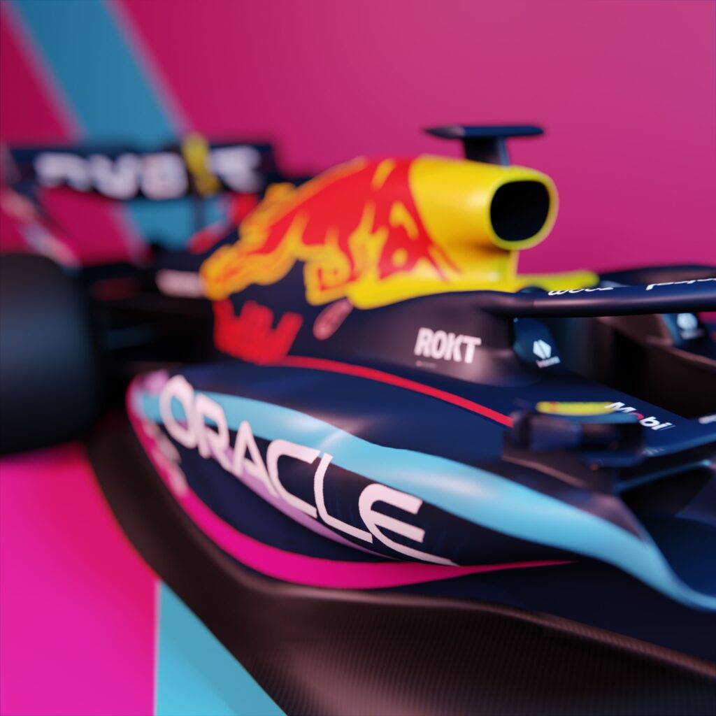 Livrée spéciale Miami 2023, Red Bull RB19 - ©️ Red Bull Content Pool