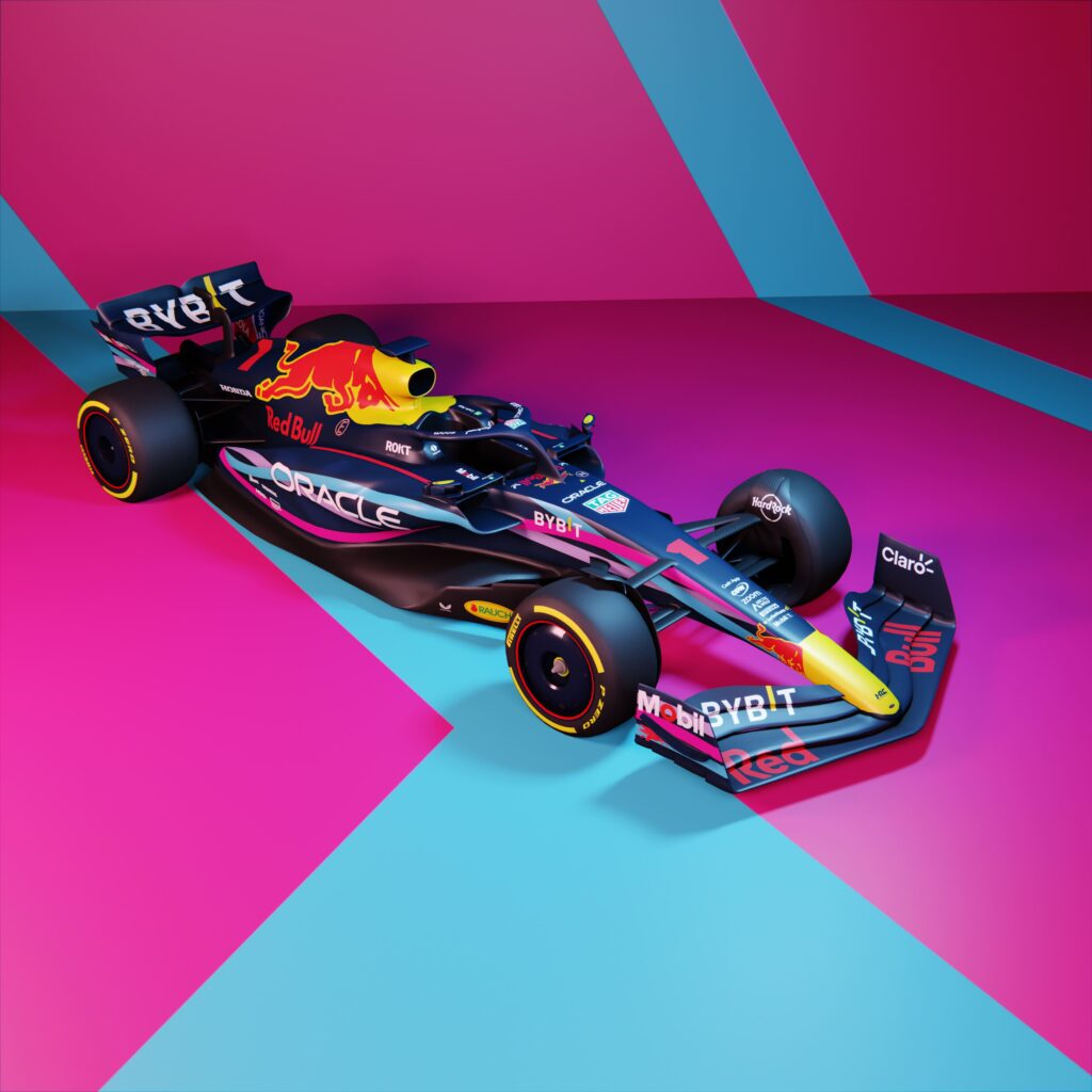 Livrée spéciale Miami 2023, Red Bull RB19 - ©️ Red Bull Content Pool