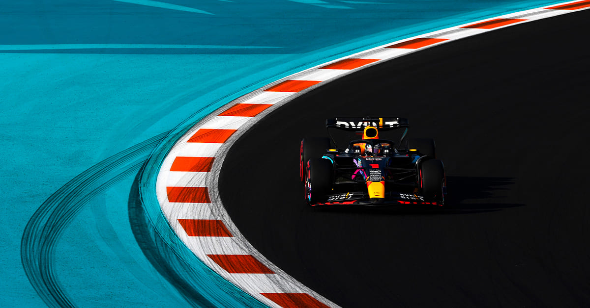 Miami EL2 – Meilleur temps pour Verstappen, Leclerc dans le mur
