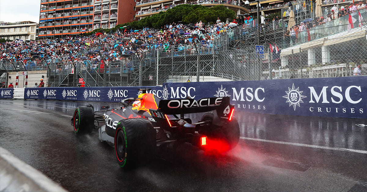 Verstappen maitre des éléments à Monaco, Ocon sur le podium