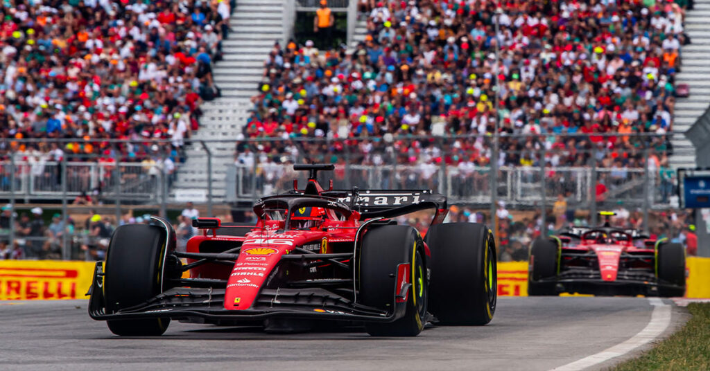 Leclerc et Sainz, Ferrari, Canada 2023 - ©️ Ferrari