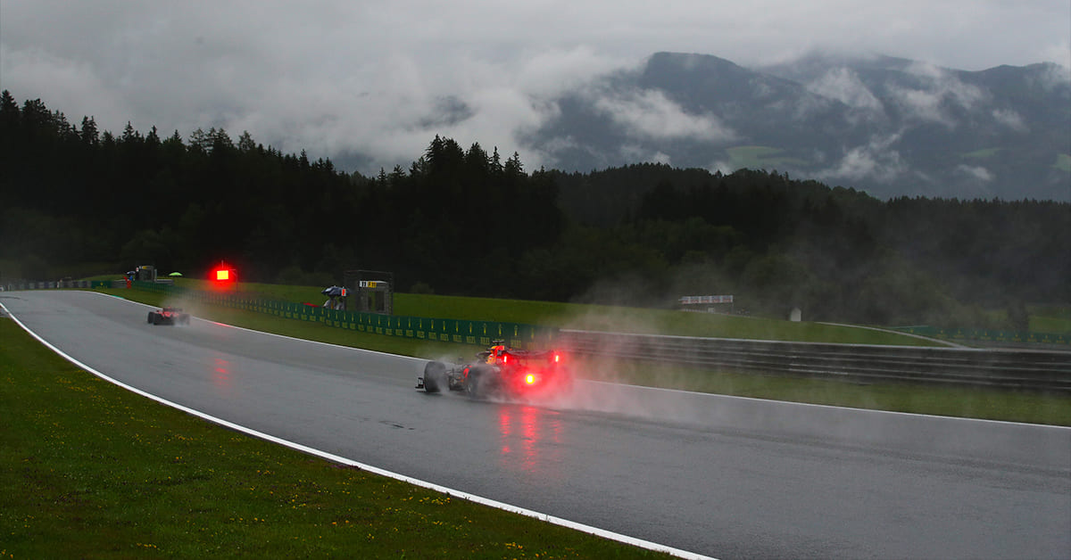 Tout le week-end du Grand Prix d’Autriche perturbé par la pluie ?