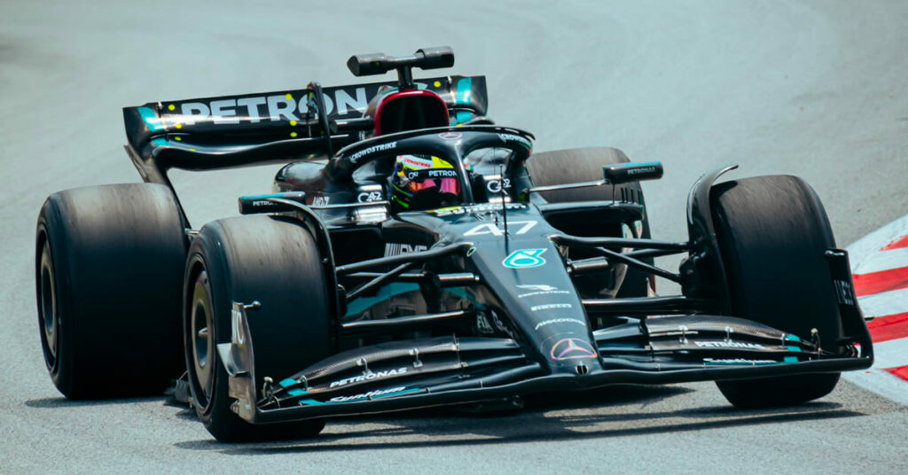 Schumacher, Mercedes, Test Pirelli Barcelone 2023 - ©️ Mercedes