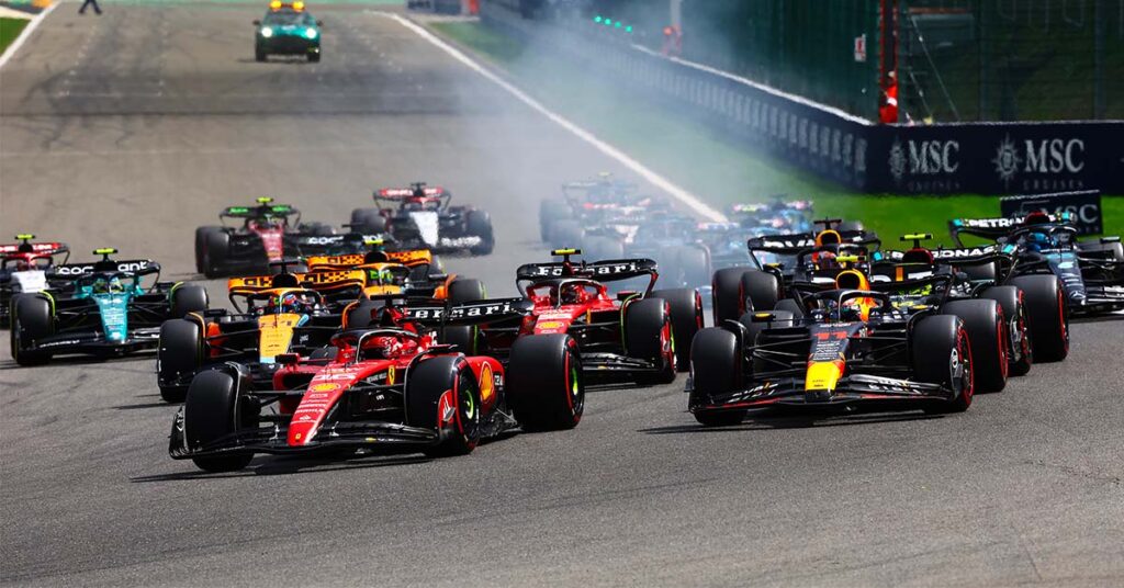 Départ Grand Prix de Belgique 2023 - ©️ Red Bull Content Pool