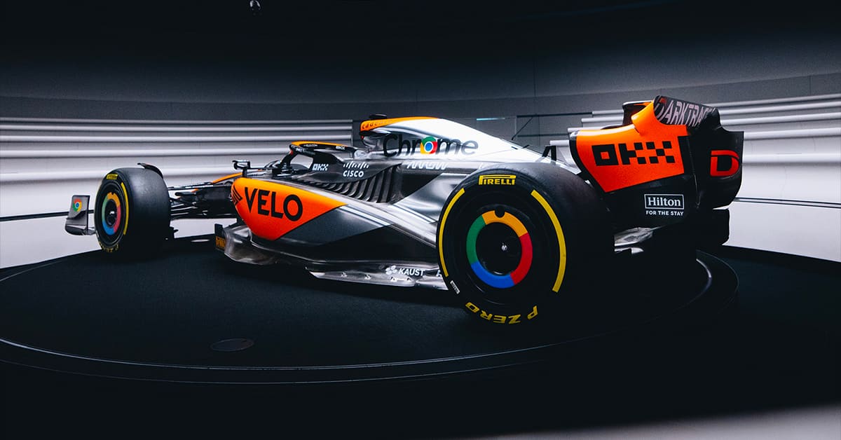McLaren dévoile une livrée spéciale pour Silverstone avec le retour du chrome