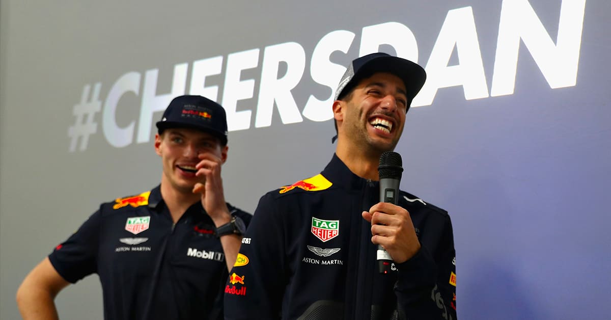 Verstappen serait ravi de refaire équipe avec Ricciardo : “Je n’ai jamais voulu qu’il parte”