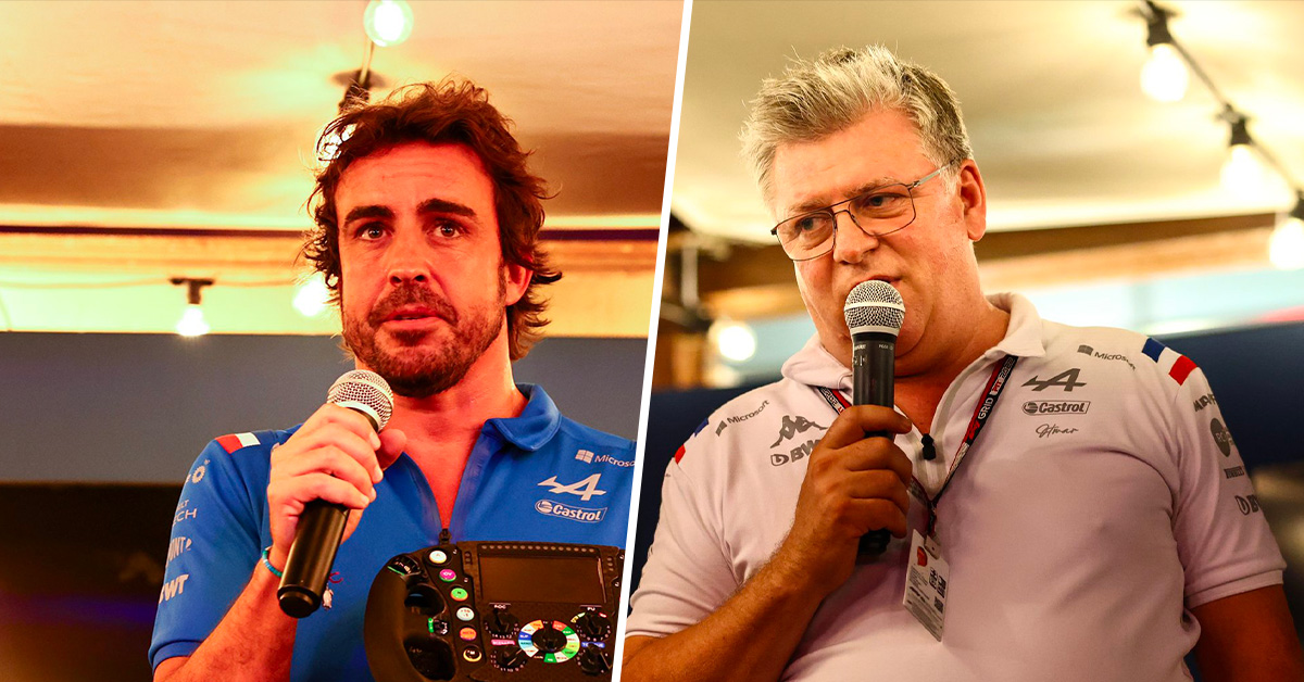 Alonso revient sur sa séparation avec Alpine F1 : “Szafnauer devrait se taire”