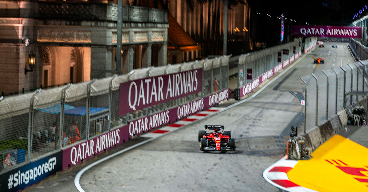 Leclerc “surpris” de la performance de sa Ferrari à Singapour