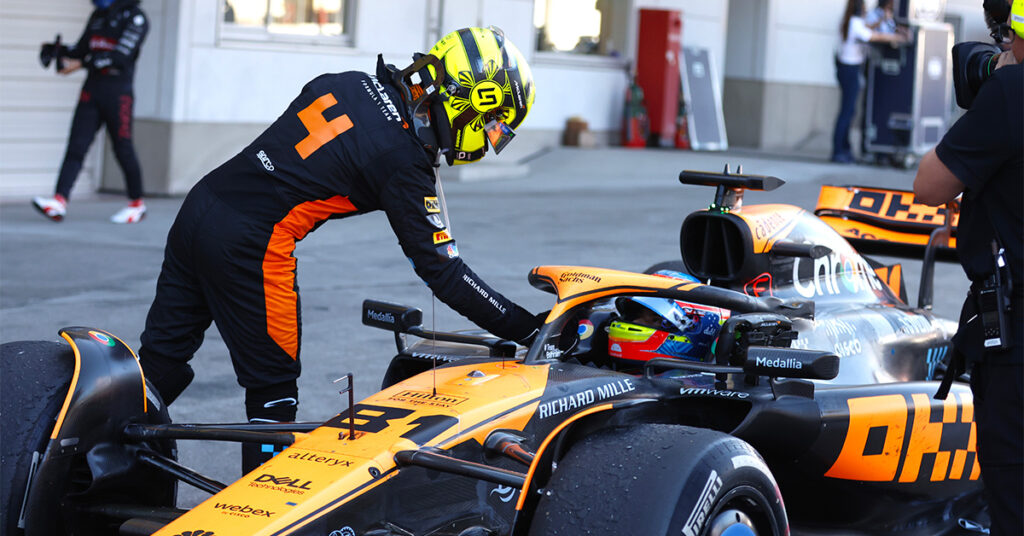 Norris et Piastri, McLaren, Japon 2023 - ©️ McLaren