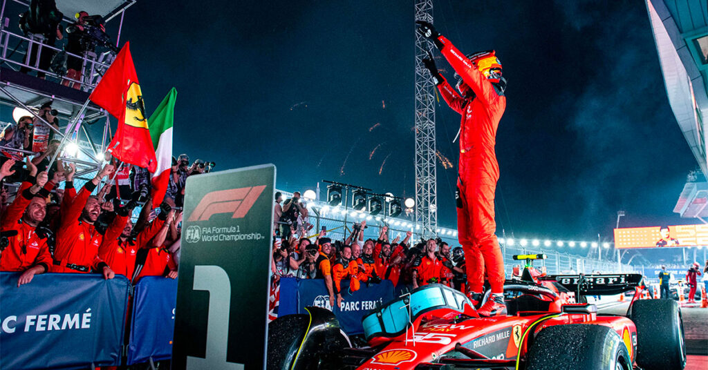 Sainz, Ferrari, Singapour 2023 - ©️ Ferrari