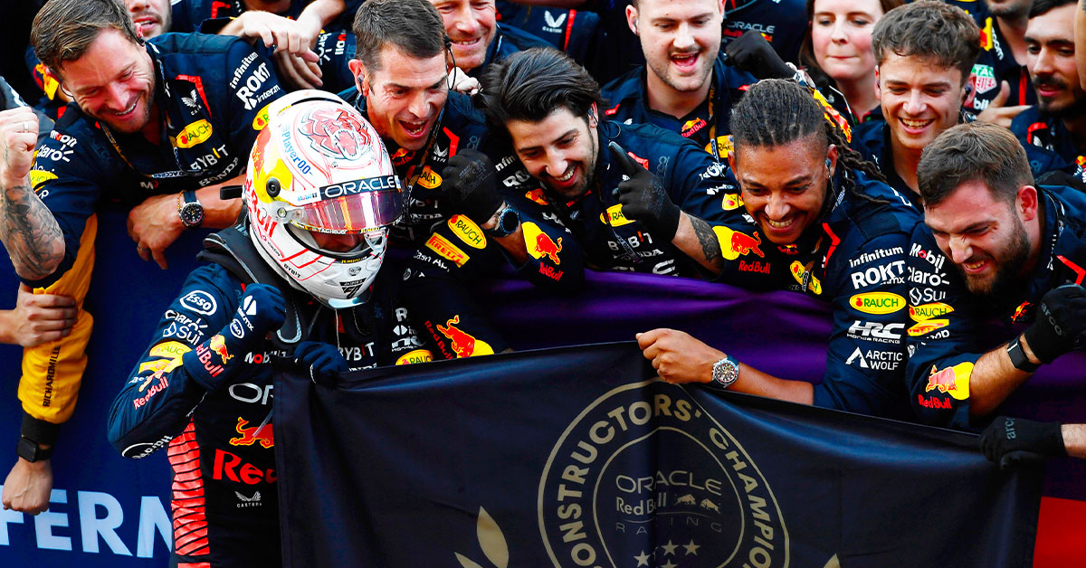 Les classements F1 après le Japon 2023 : Red Bull sacrée